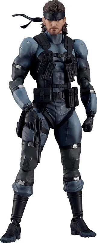 Metal Gear Solid 2: Sons of Liberty - Solid Snake - Figma #645 - MGS2 ver., Updated Edition (Max Factory)ㅤ – Max Factory – ActionFigureBrasil