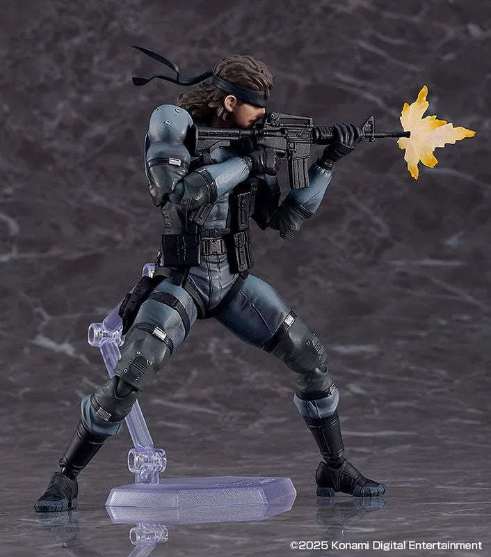 Metal Gear Solid 2: Sons of Liberty - Solid Snake - Figma #645 - MGS2 ver., Updated Edition (Max Factory)ㅤ – Max Factory – ActionFigureBrasil