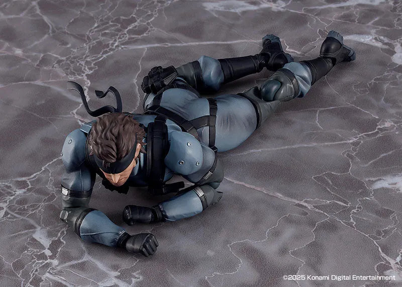 Metal Gear Solid 2: Sons of Liberty - Solid Snake - Figma #645 - MGS2 ver., Updated Edition (Max Factory)ㅤ – Max Factory – ActionFigureBrasil