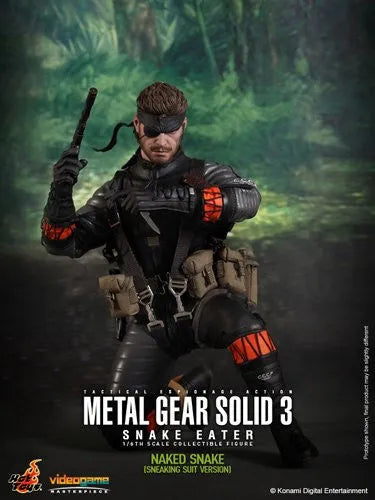 Metal Gear Solid 3: Snake Eater - Naked Snake - 1/6 - Sneaking Suit Version (Hot Toys)ㅤ – Hot Toys – ActionFigureBrasil