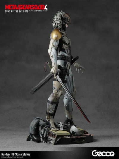 Metal Gear Solid 4: Guns of the Patriots - Raiden - 1/6 (Gecco)ㅤ – Gecco – ActionFigureBrasil — close