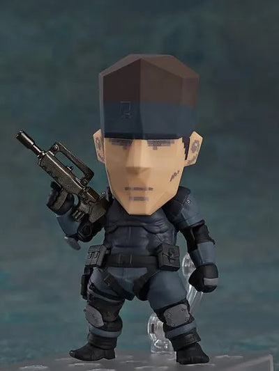 Metal Gear Solid - Solid Snake - Nendoroid #447 - 2024 Re-release (Good Smile Company)ㅤ – Good Smile Company – ActionFigureBrasil — ambientada