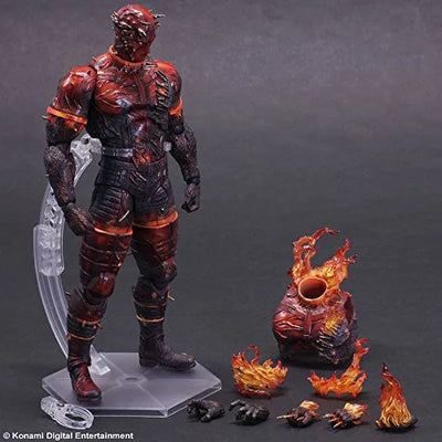 Metal Gear Solid V: The Phantom Pain - Man On Fire - Play Arts Kai (Square Enix)ㅤ – Square Enix – ActionFigureBrasil — com base expositora