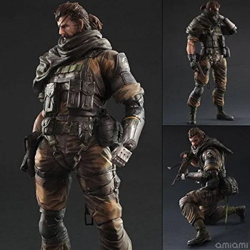 Metal Gear Solid V: The Phantom Pain - Naked Snake - Play Arts Kai - Splitter ver. (Square Enix)ㅤ – Square Enix – ActionFigureBrasil