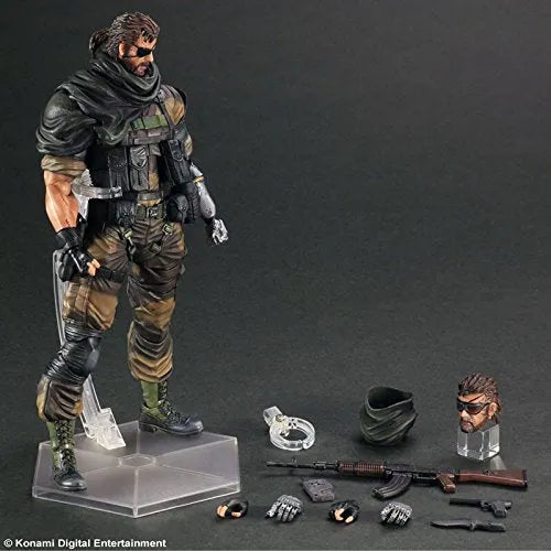 Metal Gear Solid V: The Phantom Pain - Naked Snake - Play Arts Kai - Splitter ver. (Square Enix)ㅤ – Square Enix – ActionFigureBrasil