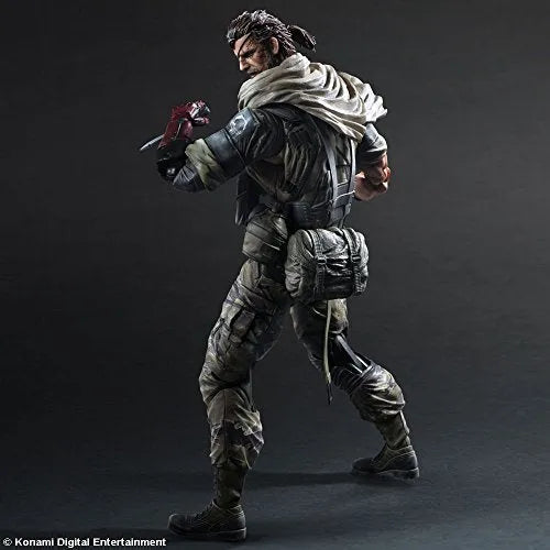 Metal Gear Solid V: The Phantom Pain - Naked Snake - Play Arts Kai - Venom ver. (Square Enix)ㅤ – Square Enix – ActionFigureBrasil