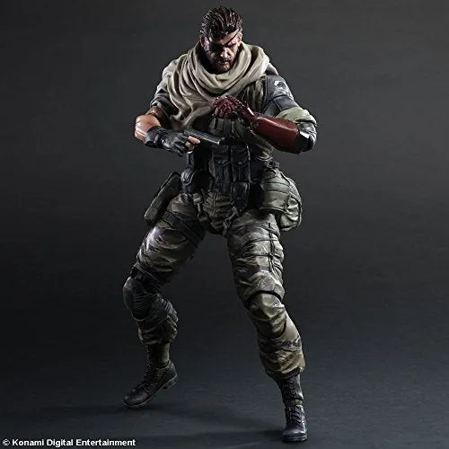 Metal Gear Solid V: The Phantom Pain - Naked Snake - Play Arts Kai - Venom ver. (Square Enix)ㅤ – Square Enix – ActionFigureBrasil