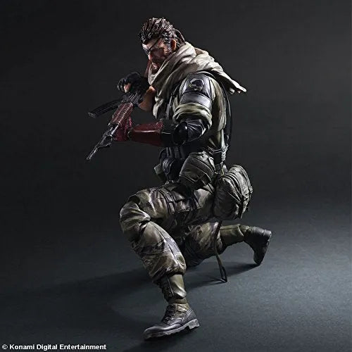 Metal Gear Solid V: The Phantom Pain - Naked Snake - Play Arts Kai - Venom ver. (Square Enix)ㅤ – Square Enix – ActionFigureBrasil