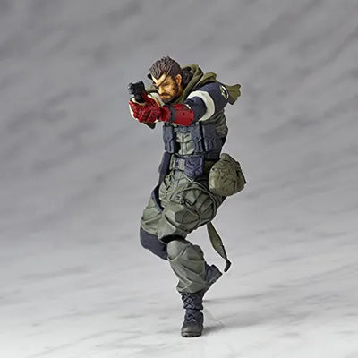 Metal Gear Solid V: The Phantom Pain - Naked Snake - Revolmini - Revoltech - Olive Drab Field Operation Uniform Ver., Venom ver. (Kaiyodo)ㅤ – Kaiyodo – ActionFigureBrasil