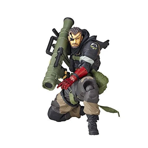 Metal Gear Solid V: The Phantom Pain - Naked Snake - Revolmini rm-012 - Revoltech - Venom ver. (Kaiyodo)ㅤ – Kaiyodo – ActionFigureBrasil