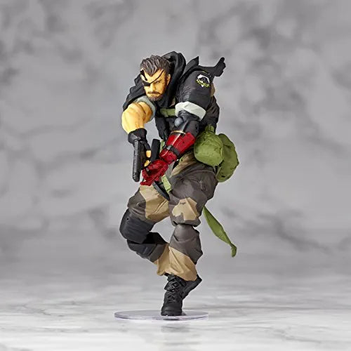 Metal Gear Solid V: The Phantom Pain - Naked Snake - Revolmini rm-012 - Revoltech - Venom ver. (Kaiyodo)ㅤ – Kaiyodo – ActionFigureBrasil
