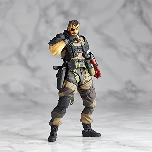Metal Gear Solid V: The Phantom Pain - Naked Snake - Revolmini rm-012 - Revoltech - Venom ver. (Kaiyodo)ㅤ – Kaiyodo – ActionFigureBrasil