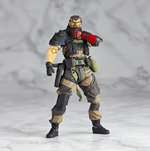 Metal Gear Solid V: The Phantom Pain - Naked Snake - Revolmini rm-012 - Revoltech - Venom ver. (Kaiyodo)ㅤ – Kaiyodo – ActionFigureBrasil