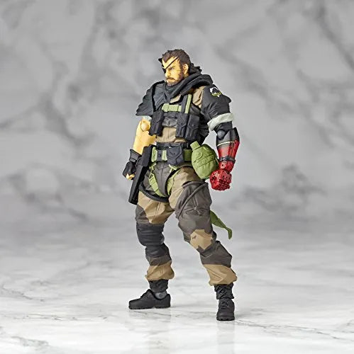 Metal Gear Solid V: The Phantom Pain - Naked Snake - Revolmini rm-012 - Revoltech - Venom ver. (Kaiyodo)ㅤ – Kaiyodo – ActionFigureBrasil