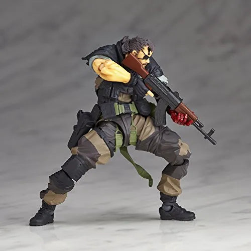 Metal Gear Solid V: The Phantom Pain - Naked Snake - Revolmini rm-012 - Revoltech - Venom ver. (Kaiyodo)ㅤ – Kaiyodo – ActionFigureBrasil