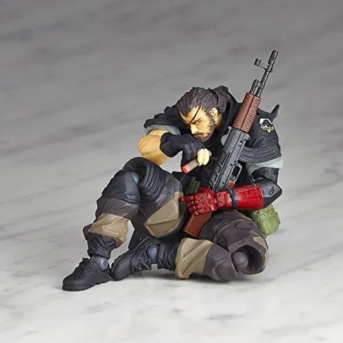 Metal Gear Solid V: The Phantom Pain - Naked Snake - Revolmini rm-012 - Revoltech - Venom ver. (Kaiyodo)ㅤ – Kaiyodo – ActionFigureBrasil