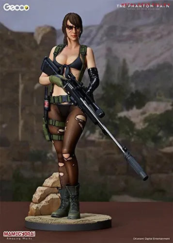 Metal Gear Solid V: The Phantom Pain - Quiet - 1/6 (Gecco)ㅤ – Gecco – ActionFigureBrasil — com base expositora