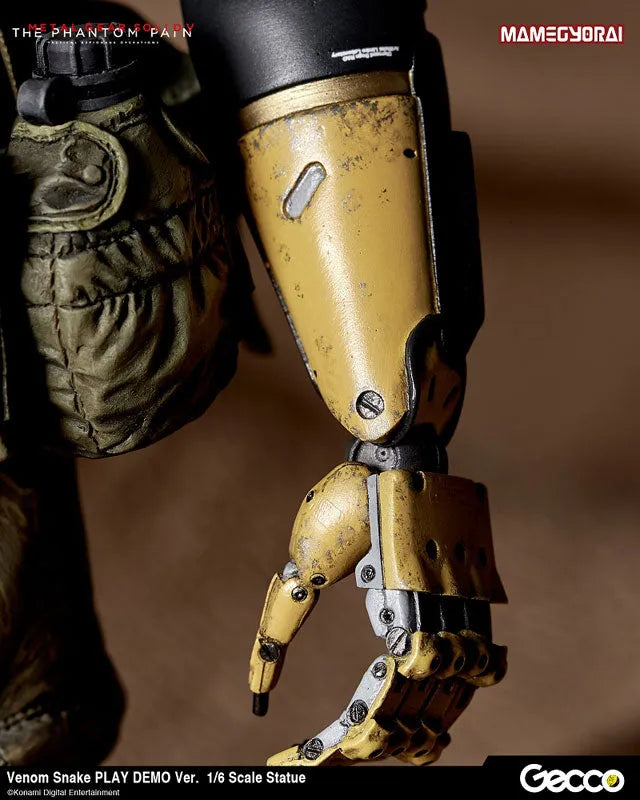 Metal Gear Solid V: The Phantom Pain - Venom Snake - 1/6 - Play Demo Ver. (Gecco, Mamegyorai)ㅤ – Gecco – ActionFigureBrasil