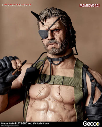 Metal Gear Solid V: The Phantom Pain - Venom Snake - 1/6 - Play Demo Ver. (Gecco, Mamegyorai)ㅤ – Gecco – ActionFigureBrasil — embalagem