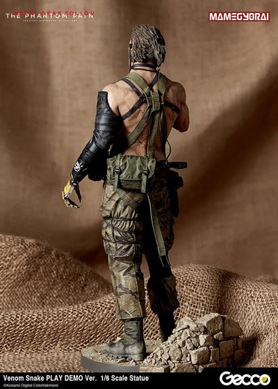 Metal Gear Solid V: The Phantom Pain - Venom Snake - 1/6 - Play Demo Ver. (Gecco, Mamegyorai)ㅤ – Gecco – ActionFigureBrasil — iluminação de estúdio