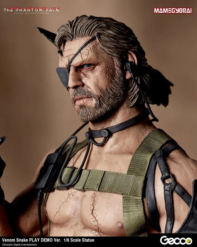 Metal Gear Solid V: The Phantom Pain - Venom Snake - 1/6 - Play Demo Ver. (Gecco, Mamegyorai)ㅤ – Gecco – ActionFigureBrasil