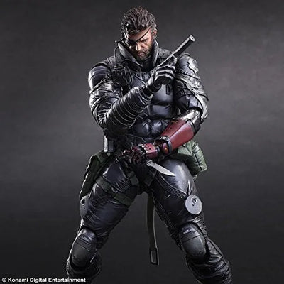 Metal Gear Solid V: The Phantom Pain - Venom Snake - Play Arts Kai - Sneaking Suit ver. (Square Enix)ㅤ – Square Enix – ActionFigureBrasil — acessórios