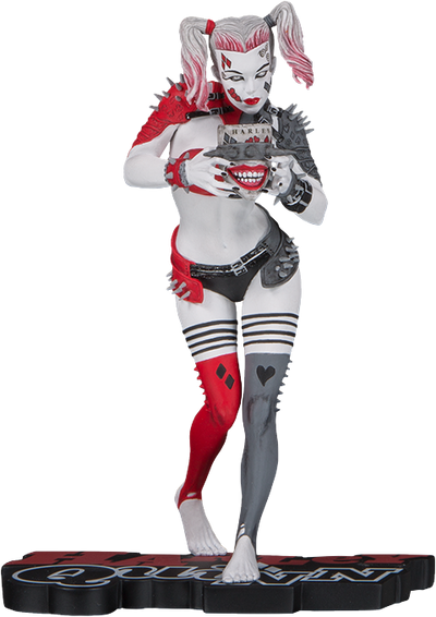 Metal Harley Quinn - LIMITED EDITION: 5000 – DC Direct – ActionFigure Brasil — embalagem