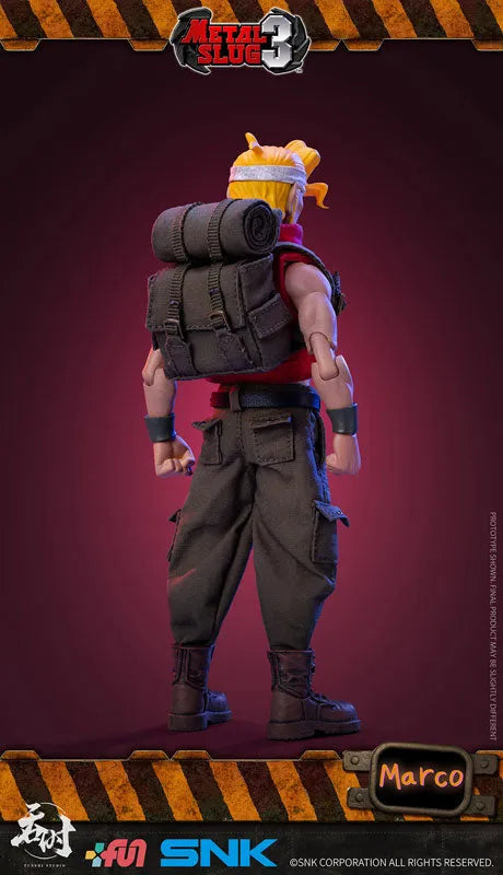 Metal Slug 3 1/12 Scale Action Figure Marcoㅤ – TUNSHI STUDIO – ActionFigureBrasil