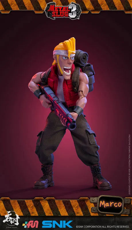 Metal Slug 3 1/12 Scale Action Figure Marcoㅤ – TUNSHI STUDIO – ActionFigureBrasil
