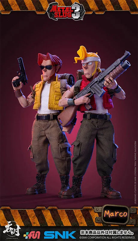 Metal Slug 3 1/12 Scale Action Figure Marcoㅤ – TUNSHI STUDIO – ActionFigureBrasil