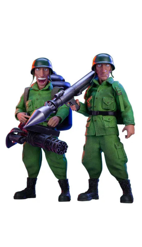 Metal Slug 3 1/12 Scale Action Figure Rebel Soldier 2pk Setㅤ – TUNSHI STUDIO – ActionFigureBrasil