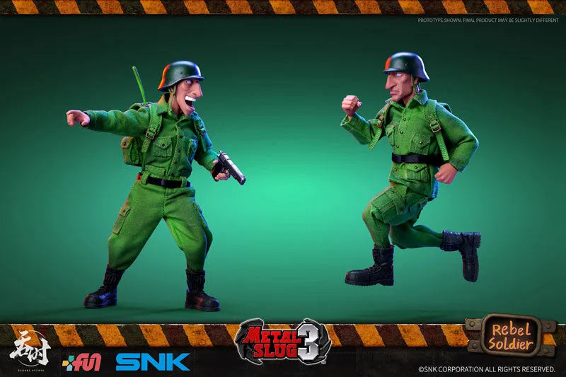 Metal Slug 3 1/12 Scale Action Figure Rebel Soldier 2pk Setㅤ – TUNSHI STUDIO – ActionFigureBrasil