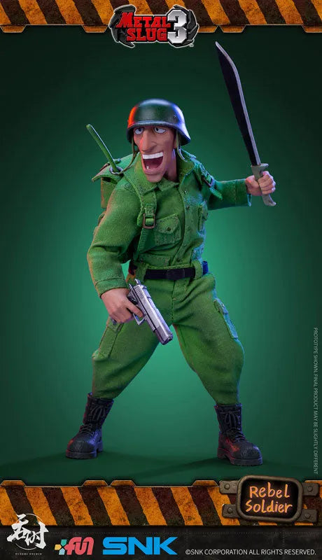 Metal Slug 3 1/12 Scale Action Figure Rebel Soldier 2pk Setㅤ – TUNSHI STUDIO – ActionFigureBrasil