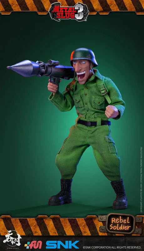Metal Slug 3 1/12 Scale Action Figure Rebel Soldier 2pk Setㅤ – TUNSHI STUDIO – ActionFigureBrasil