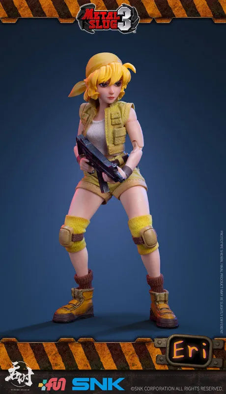 Metal Slug 3 - Eri Kasamoto - 1/12 (TUNSHI STUDIO)ㅤ – TUNSHI STUDIO – ActionFigureBrasil