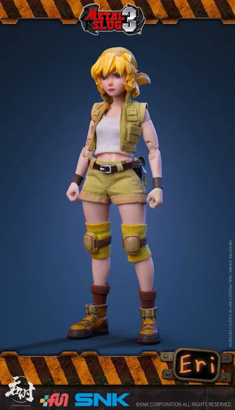 Metal Slug 3 - Eri Kasamoto - 1/12 (TUNSHI STUDIO)ㅤ – TUNSHI STUDIO – ActionFigureBrasil