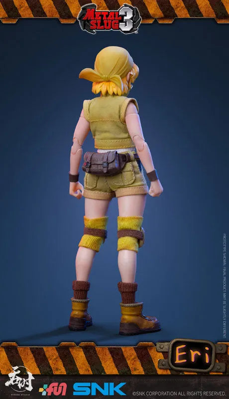 Metal Slug 3 - Eri Kasamoto - 1/12 (TUNSHI STUDIO)ㅤ – TUNSHI STUDIO – ActionFigureBrasil