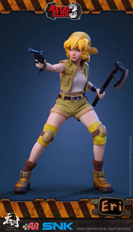 Metal Slug 3 - Eri Kasamoto - 1/12 (TUNSHI STUDIO)ㅤ – TUNSHI STUDIO – ActionFigureBrasil