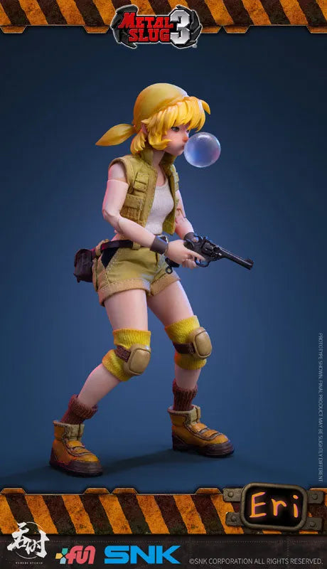 Metal Slug 3 - Eri Kasamoto - 1/12 (TUNSHI STUDIO)ㅤ – TUNSHI STUDIO – ActionFigureBrasil