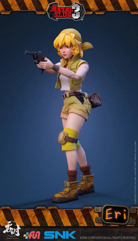 Metal Slug 3 - Eri Kasamoto - 1/12 (TUNSHI STUDIO)ㅤ – TUNSHI STUDIO – ActionFigureBrasil