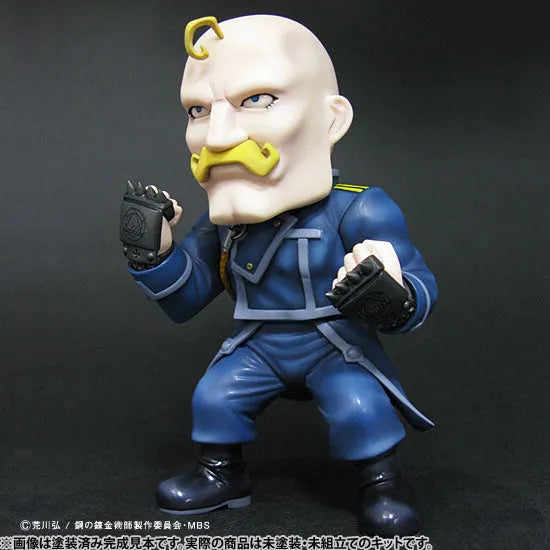 Metalboy Heroes - Alex Louis Armstrong & Olivier Mira Armtrong Unpainted Assembly Figureㅤ – Metal Box – ActionFigureBrasil