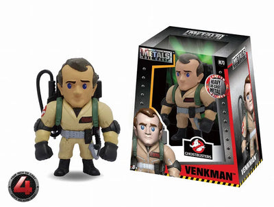 Metals Diecast - Ghostbusters: Peter Venkman 4 Inch Figureㅤ – Jada Toys – ActionFigureBrasil — close