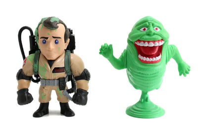 Metals Diecast - Ghostbusters: Peter Venkman & Slimer 4 Inch Figure Twin Packㅤ – Jada Toys – ActionFigureBrasil