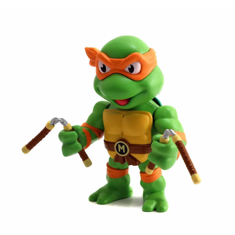 Metals Diecast - TMNT Teenage Mutant Ninja Turtles: Michelangelo 4 Inch Figureㅤ – Jada Toys – ActionFigureBrasil
