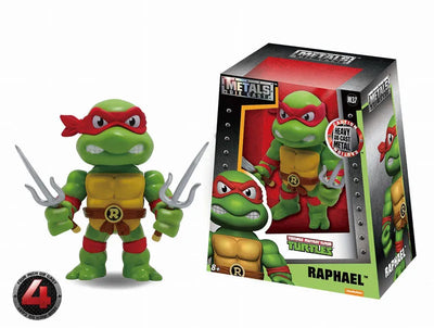 Metals Diecast - TMNT Teenage Mutant Ninja Turtles: Raffaello Figureㅤ – Jada Toys – ActionFigureBrasil — close