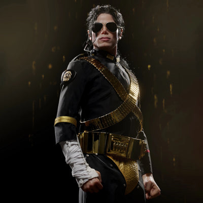 Michael Jackson "Dangerous Tour" – Damtoys – ActionFigure Brasil — acessórios