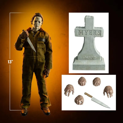 Michael Myers - Halloween (2007) – Trick or Treat Studios – ActionFigure Brasil — detalhe do produto
