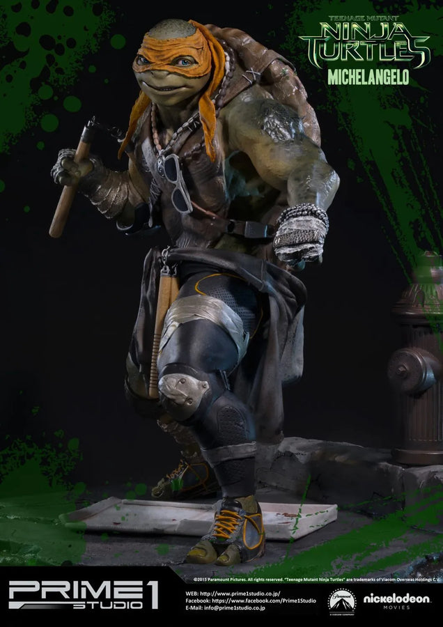 Michelangelo (Regular Version) TMNT(2014) – Prime1Studio – ActionFigure Brasil