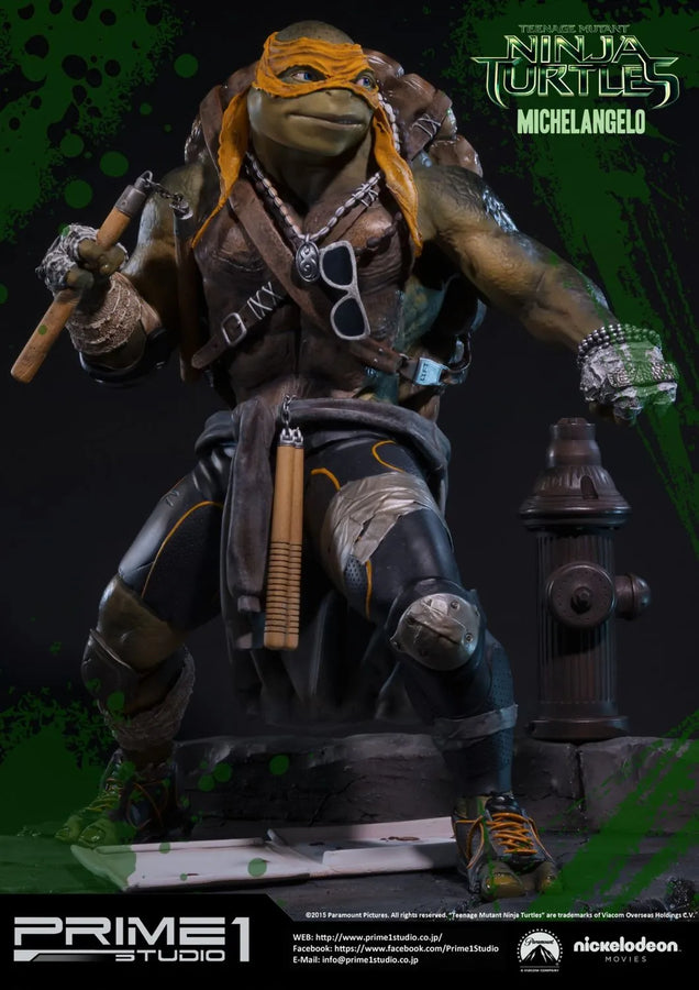 Michelangelo (Regular Version) TMNT(2014) – Prime1Studio – ActionFigure Brasil