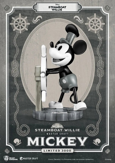 Mickey - LIMITED EDITION: 3000 – Beast Kingdom – ActionFigure Brasil